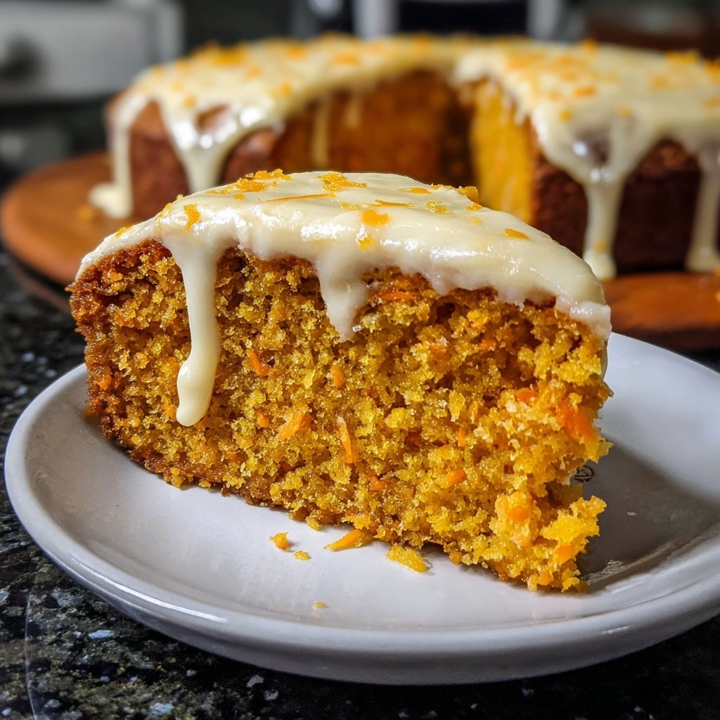 Karottenkuchen Mit Orange
