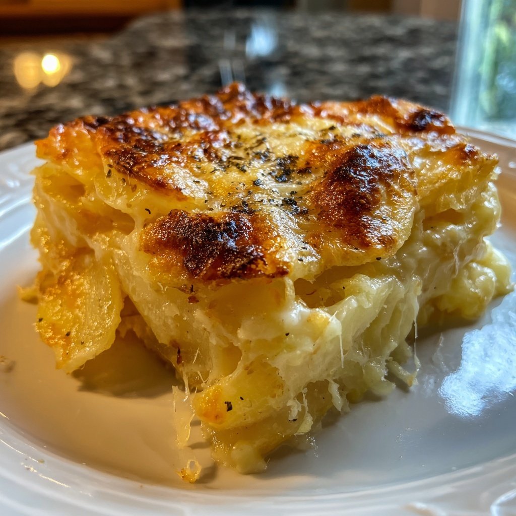 Klassisches Kartoffelgratin