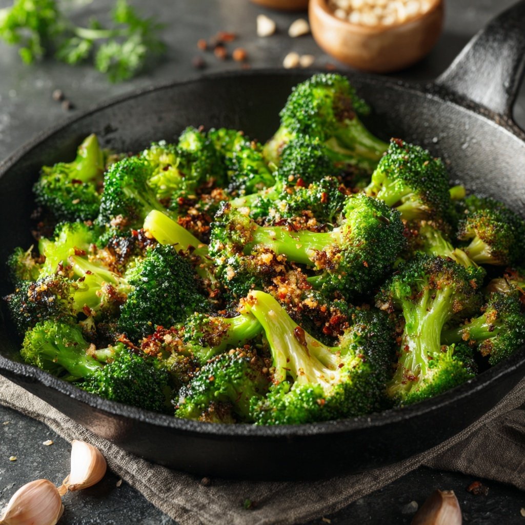 Brokkoli Pfanne Mit Ingwer
