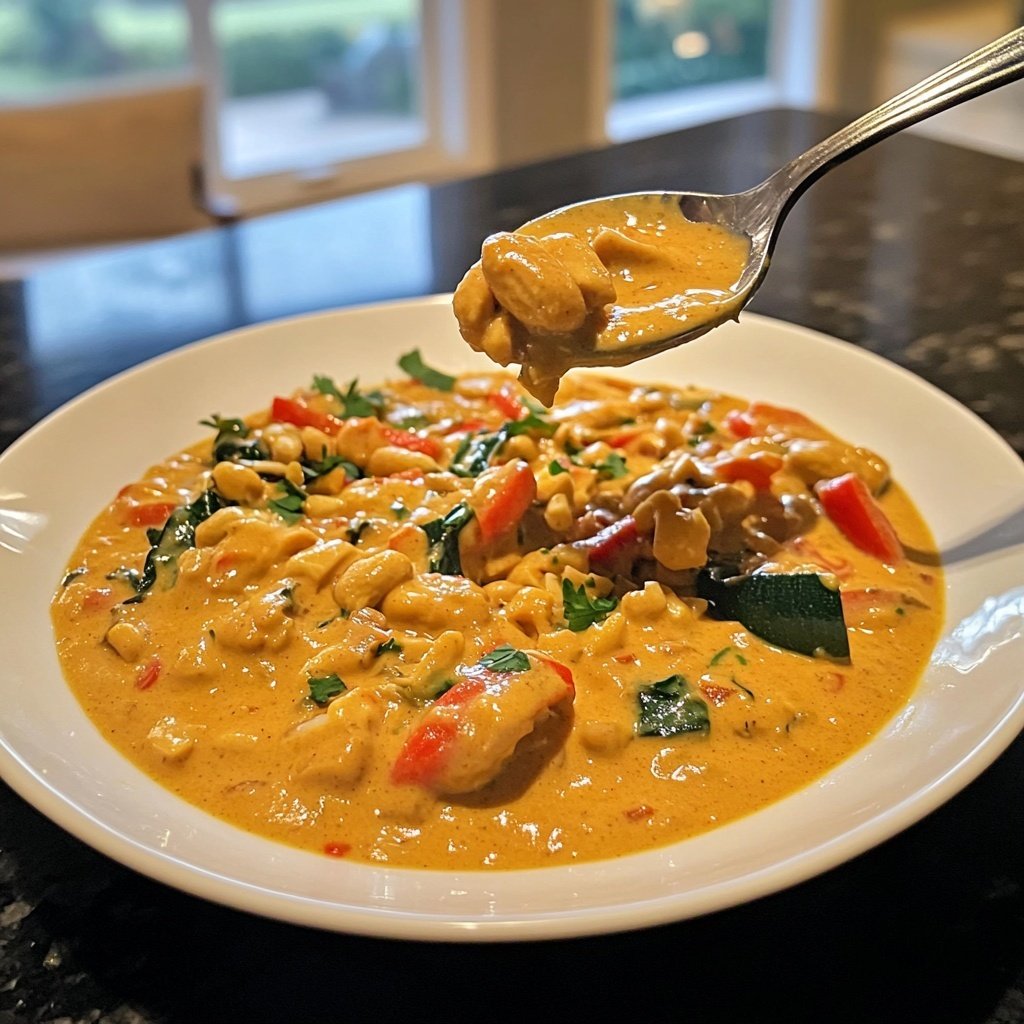 Thai Erdnuss-Curry
